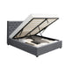 Emerald Bed & Mattress Package - Grey Queen