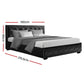 Amethyst Bed & Mattress Package with 34cm Mattress - Black King