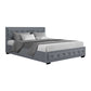 Amethyst Bed & Mattress Package - Grey Queen