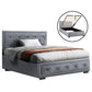 Amethyst Bed & Mattress Package - Grey King Single