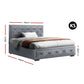Amethyst Bed & Mattress Package - Grey King Single
