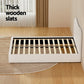 Naida Bed Frame Bouclé - Beige Double