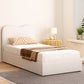 Grace Bed & Mattress Package with 32cm Mattress - Beige Single