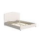 Fiona Bed Frame Bouclé - Beige King