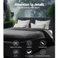 Berlin Bed Frame Fabric - Charcoal Double