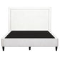 Fable Bed Frame with Headboard Platform Bed Base - Grey Queen