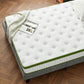 Jasper Bed & Mattress Package with 30cm Mattress Headboard Medium Firm Fabric Hybrid - Grey Single
