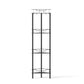 4 Tier Floor Standing Corner Shower Caddy Bathroom Organizer Black