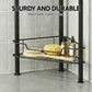 4 Tier Floor Standing Corner Shower Caddy Bathroom Organizer Black