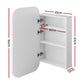 Bathroom Mirror Cabinet Medicine Shaving Arch Wall Hung 450x900mm White