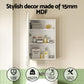 Bathroom Mirror Cabinet Medicine Shaving Arch Wall Hung 450x900mm White