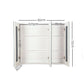 Bathroom Vanity with Cabinets White