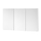 Bathroom Mirror Cabinet Vanity Medicine White Shaving Storage 1200x720mm