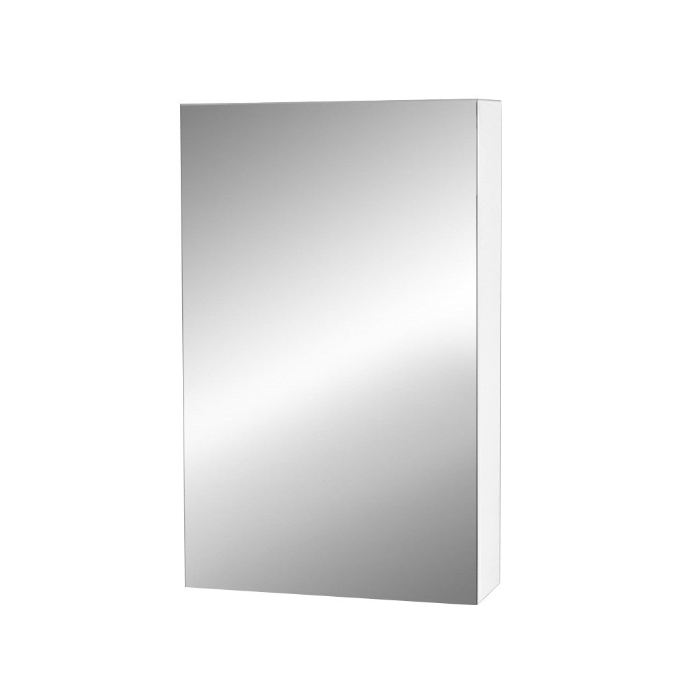 Bathroom Vanity Mirror with Storage Cabinet - White