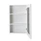 Bathroom Vanity Mirror with Storage Cabinet - White
