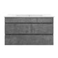 900mm Bathroom Vanity Cabinet Basin Unit Sink Storage Wall Mounted Cement