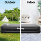 Factory Buys 46cm Air Mattress Inflatable Bed Airbed - Black Single