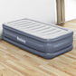 Factory Buys Air Bed 51cm Inflatable Camping Beds Home Outdoor - Grey Single