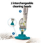 Pool Cleaner 2 Cleaning Heads Vacuum 6m Hose 1.9m Aluminium Pole