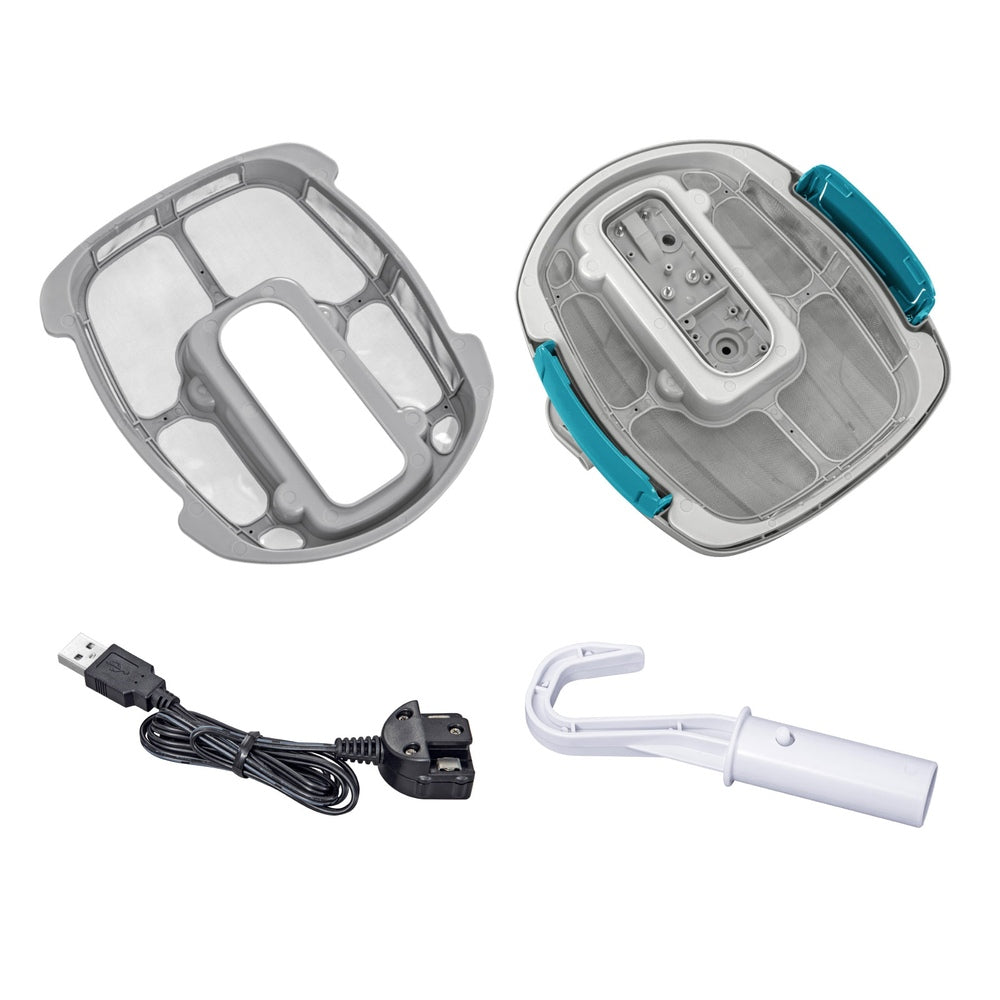 Robotic Pool Cleaner Cordless Automatic Robot Clean Swimming Pools Floor
