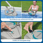 Robotic Pool Cleaner Cordless Automatic Robot Clean Swimming Pools Floor