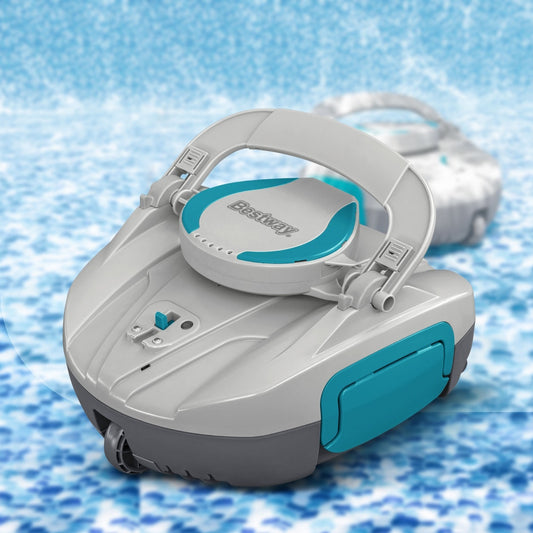 Robotic Pool Cleaner Cordless Automatic Robot Clean Swimming Pools Floor