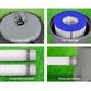 Pool Pump Cartridge Filter 330GPH 1249L/H Flowclear™ Filters Cleaner
