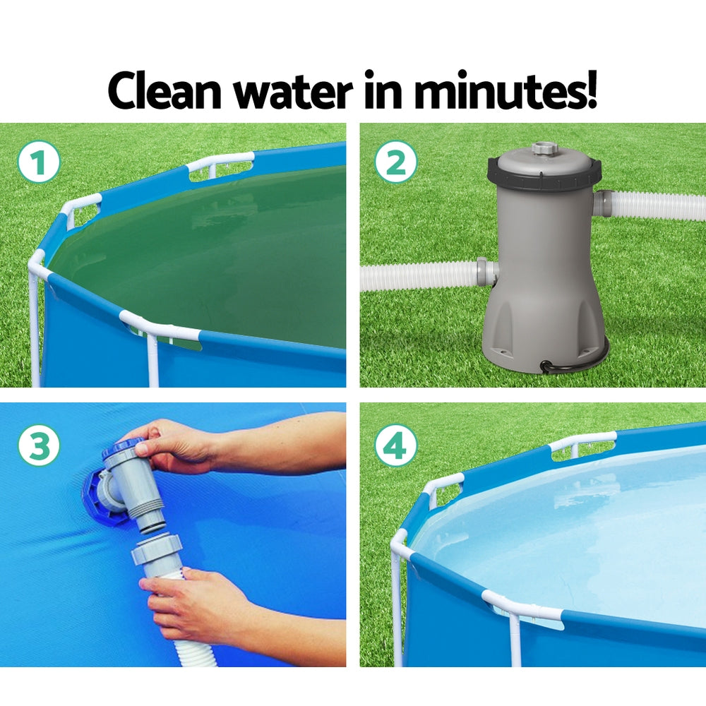 Factory Buys Pool Pump Cartridge Filter 800GPH 3028L/H Flowclear Filters Cleaner