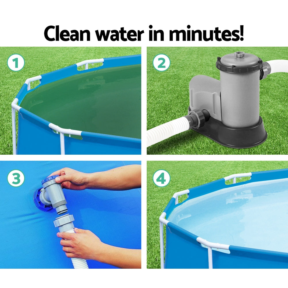 Pool Pump Cartridge Filter 1500GPH 5678L/H Flowclear™ Filters Cleaner