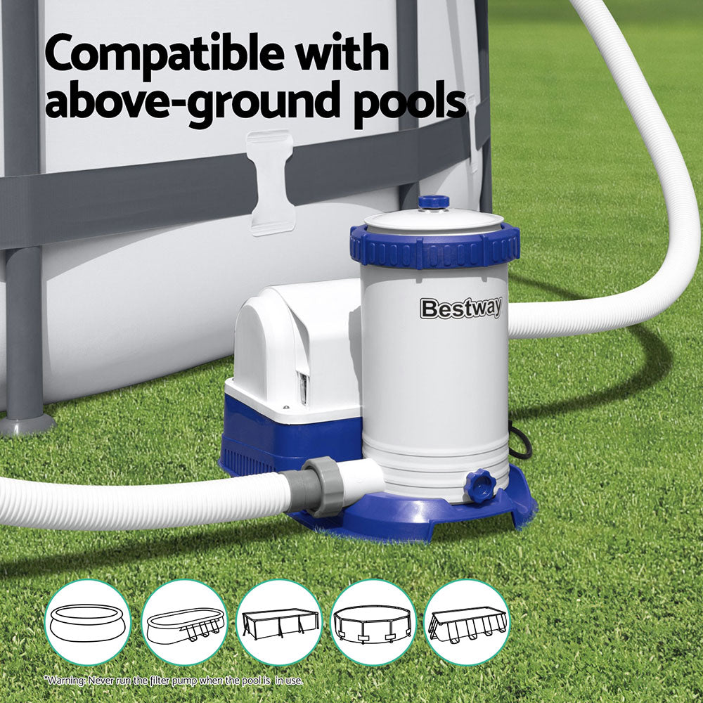 Pool Pump Cartridge Filter 2500GPH 9463L/H Flowclear™ Filters Cleaner
