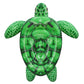 Float Turtle Rider Inflatable Ride On Floating Pool Lounger 153x140CM