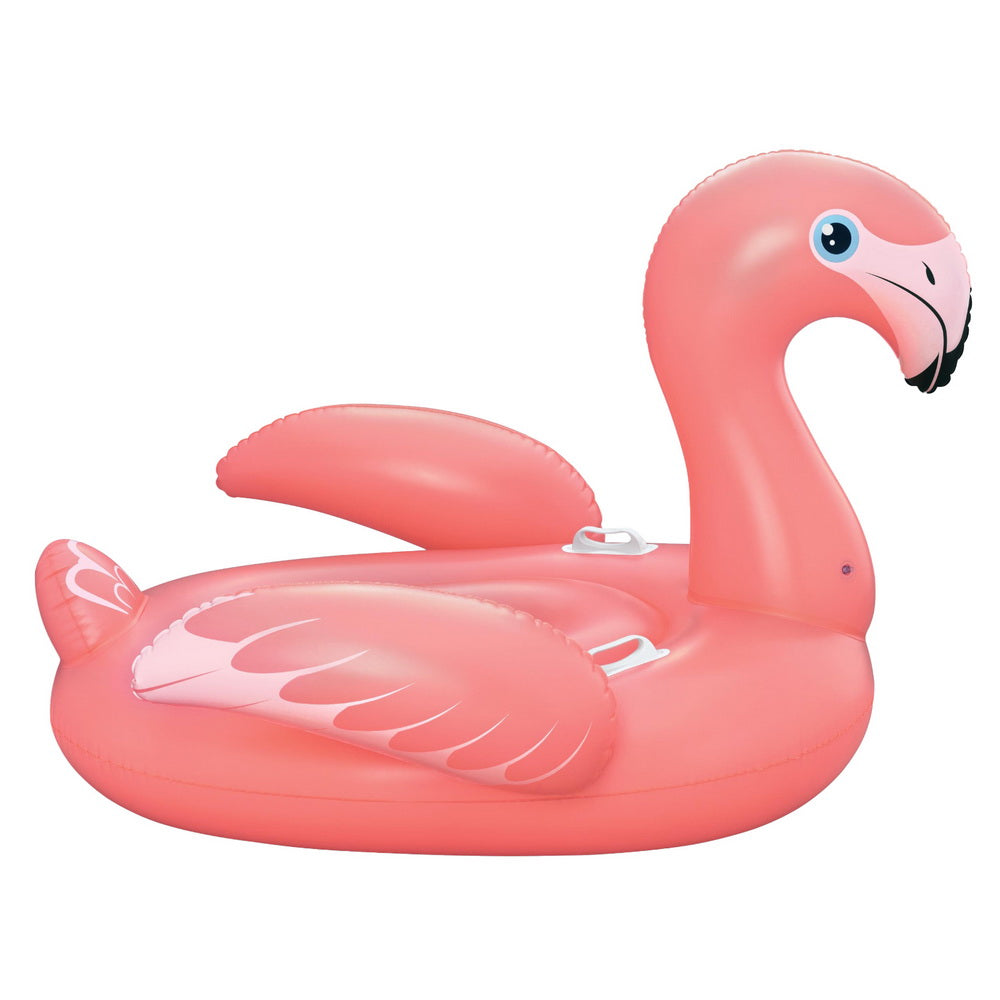 Flamingo Float Rider Inflatable Ride On Floating Pool Lounger 148x127CM