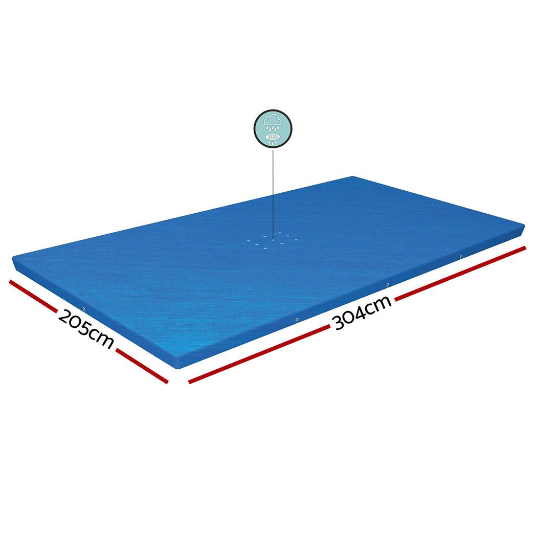 Pool Cover 58106 Fits 3x2.01m Above Ground Swimming Pool PE Blanket