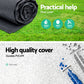 Factory Buys Pool Cover Fits 3.66m/12ft Round Swimming Pool PVC Blanket 3.7m