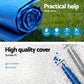 Pool Cover 264x174cm Rectangle Swimming Pool PE Shelter Fits 259x170cm Pools