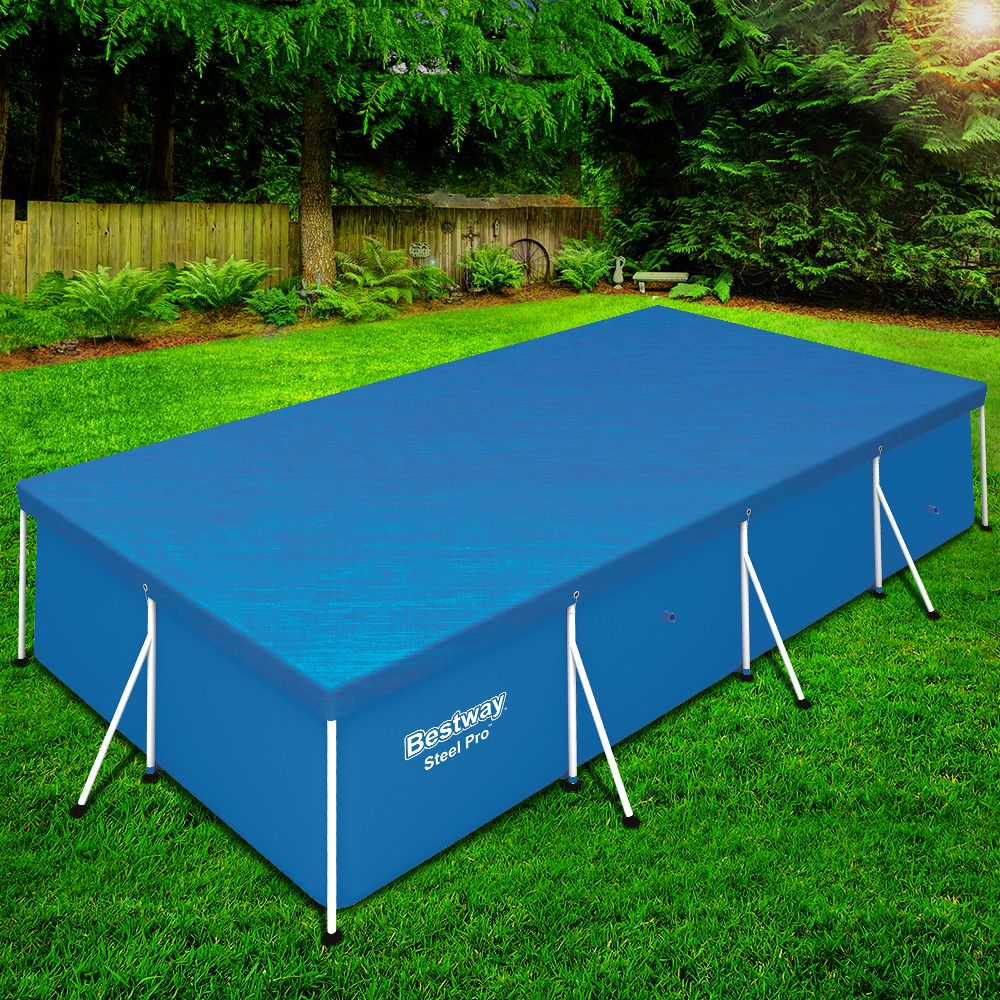 Pool Cover Fits 4x2.11m Above Ground Swimming Pool PE Blanket