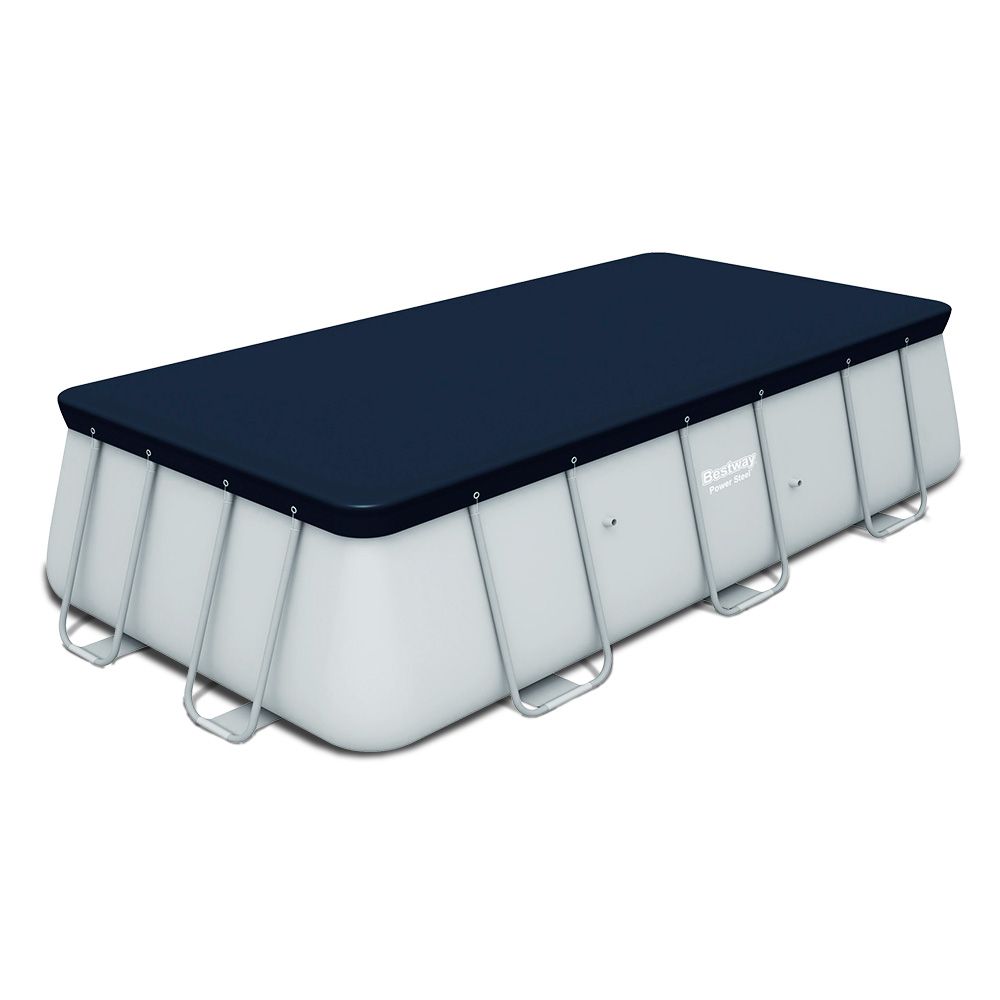 Factory Buys Pool Cover Fits 4.12x2.01m Above Ground Swimming Pool PVC Blanket