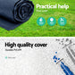 Factory Buys Pool Cover Fits 4.12x2.01m Above Ground Swimming Pool PVC Blanket