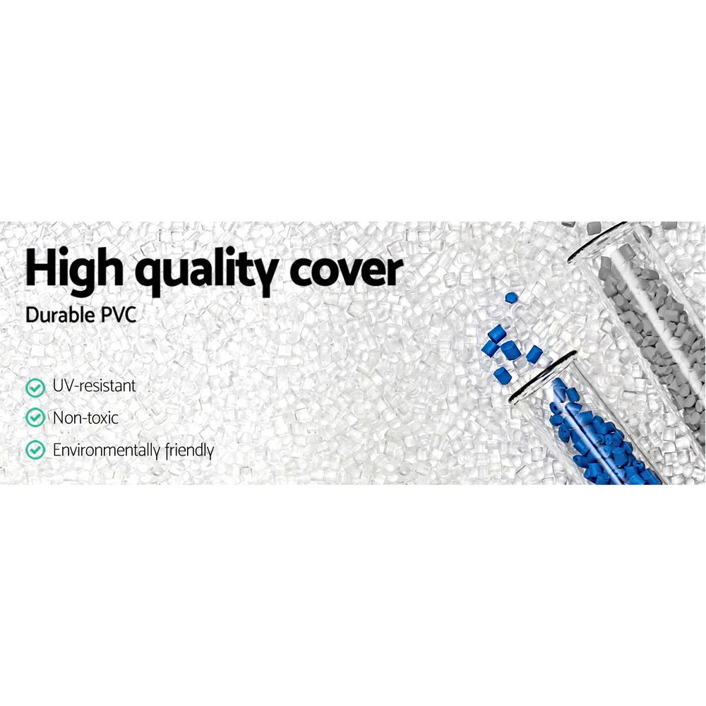 Factory Buys Pool Cover Fits 4.12x2.01m Above Ground Swimming Pool PVC Blanket