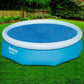Factory Buys Pool Cover Fits 3.05m/10ft Round Swimming Pool PVC Blanket 2.89m
