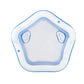 Bestway Kids Inflatable Pool Above Ground Pools Seat Cushions Cup Holder 213x206cm