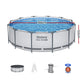 Bestway 366cm Swimming Pool Above Ground Pools Round Filter Pump Cover Ladder