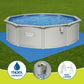 Bestway Swimming Pool Steel Frame Round Pool Set 457cm w/ Filter Ladder 17430L