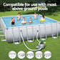 Pool Pump Sand Filter 2200GPH 8327L/H Pools Flowclear Filters