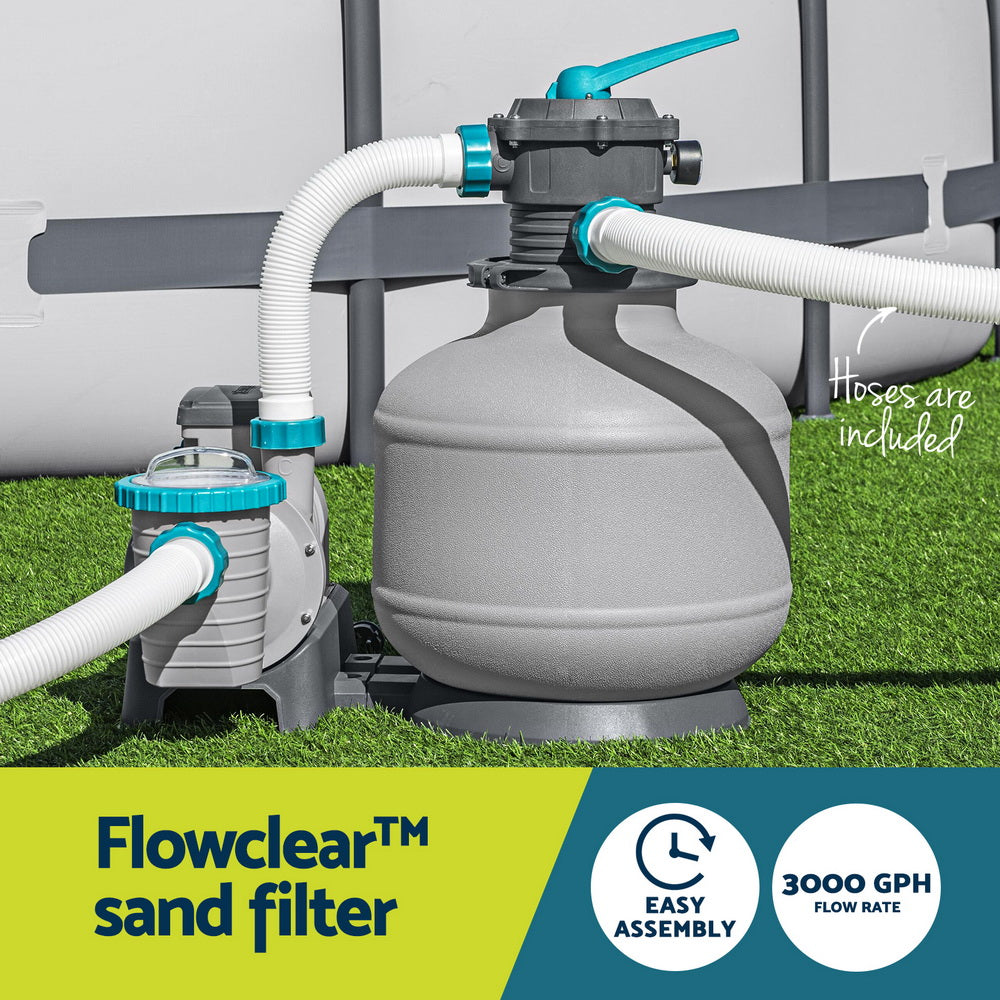 Pool Pump Sand Filter 3000GPH 11355L/H Pools Flowclear™ Filters