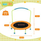 Bestway 36inch Kids Trampoline Foldable Rebounder Fitness for Ages 3+ Orange