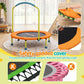 Bestway 36inch Kids Trampoline Foldable Rebounder Fitness for Ages 3+ Orange
