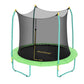 Bestway 8ft Trampoline Kids Rebounder Safety Net Enclosure Outdoor Fitness 2.44m for Ages 6+