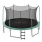 Bestway 14ft Trampoline Kids Rebounder Safety Net Enclosure Outdoor Fitness 4.27m for Ages 6+