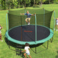 Bestway 14ft Trampoline Kids Rebounder Safety Net Enclosure Outdoor Fitness 4.27m for Ages 6+